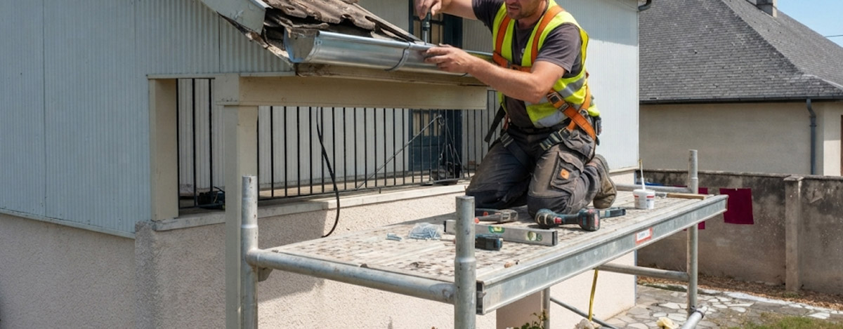 Travaux de couverture
